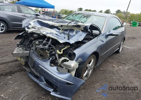 2005 Mercedes-Benz Clk 500 from USA, damaged, VIN WDBTJ75J95F123996